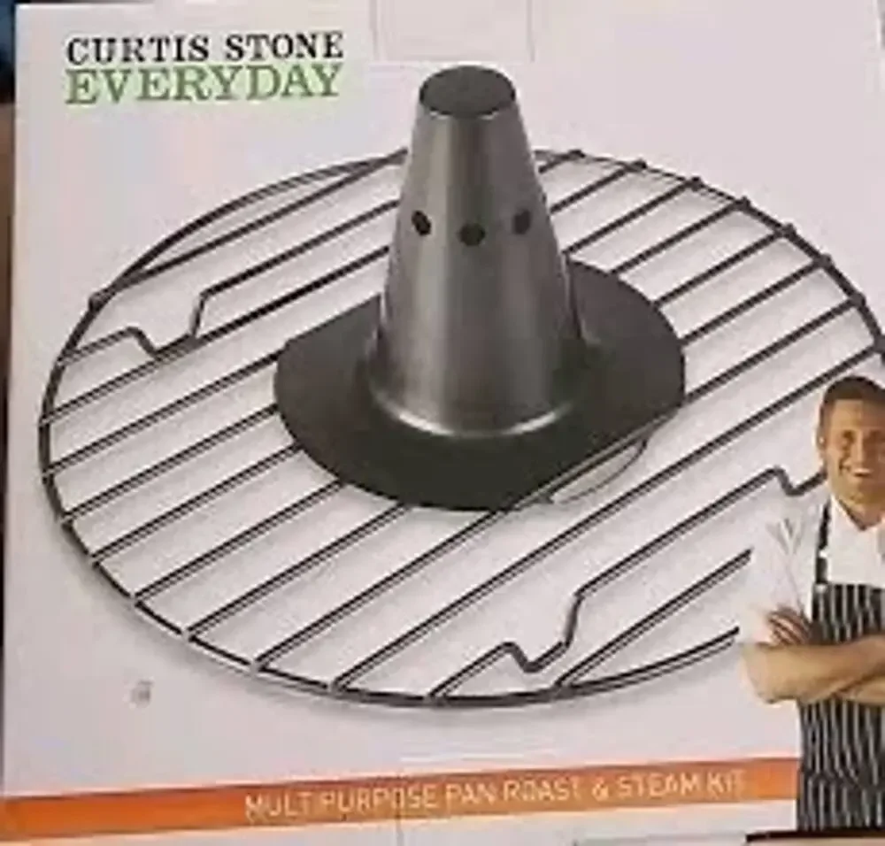 curtis stone multipurpose pan roast and steam kit